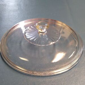 Pyrex 624-C Clear Glass Domed Lid